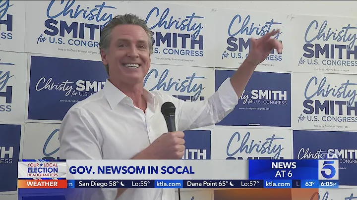 Gov. Gavin Newsom stumps in L.A. County