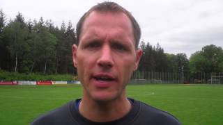Carsten Merhof, Trainer Des Sc Achmer, Nach Dem 11-Unentschieden Gegen Bramsche.