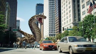 Gorilla vs Giant Snake Fight on American Streets | Monster Attack 2025 🐍🦍🔥