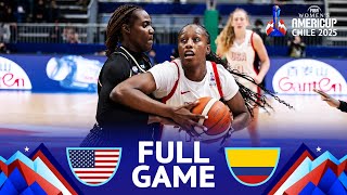 USA v Colombia | Full Basketball Game | FIBA Women's AmeriCup 2025