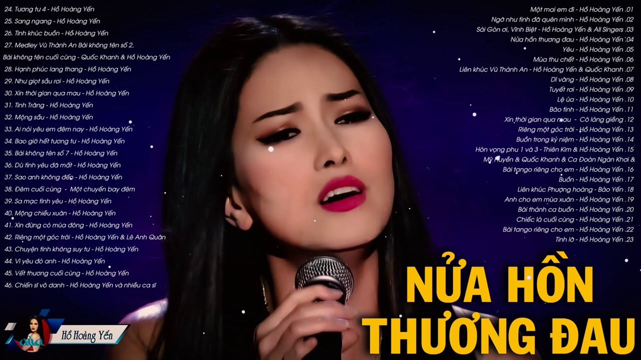 Nửa Hồn Thương Đau - Hồ Hoàng Yến | Những Tình Khúc Hải Ngoại Hồ Hoàng Yến Đã Đi Vào Lòng Người