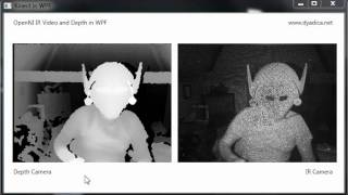 Kinect IR - OpenNI - WPF