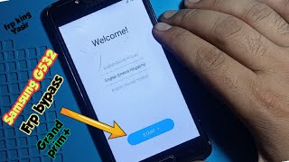 Samsung G532F FRP BYPASS/GRAND PRIME+ FRP  BYPASS|ALL SAMSUNG FRP BYPASS WITHOUT PC|G532 GMAIL BYPAS