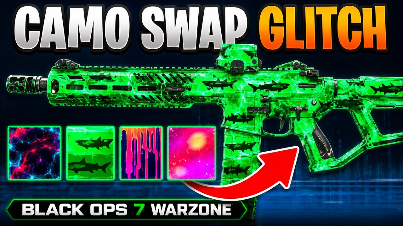 How to Do the Camo Swap Glitch in Warzone! (ANY CAMO) Warzone & BO7 Multiplayer!