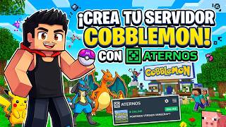 😵Juega COBBLEMON con AMIGOS: Tutorial Aternos GRATIS y FÁCIL