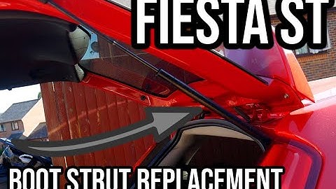 Fiesta ST Boot Gas Strut Replacement