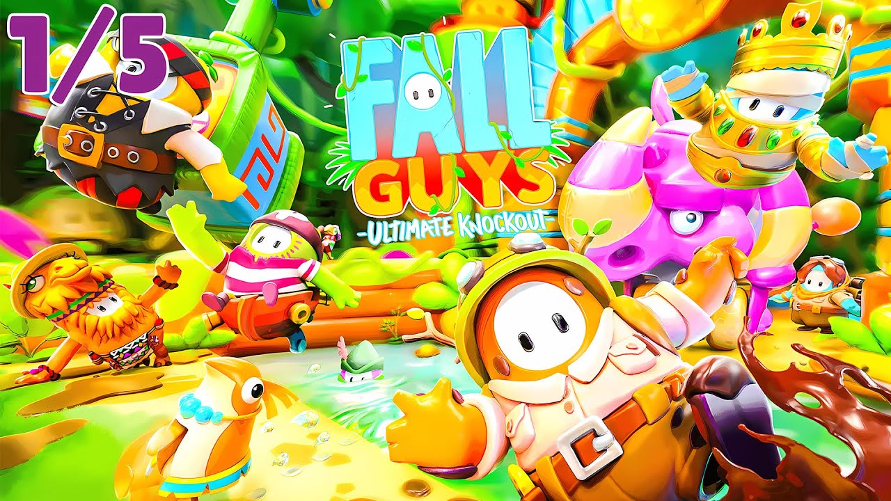 Original Fall Guys FALL GUYS OG SEASON 5 - Playthrough No Commentary - PART 1/5 - YouTube