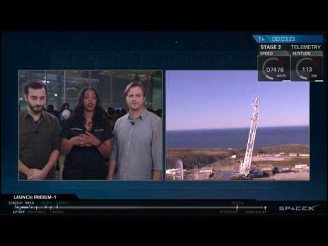 SpaceX:  volo e atterraggio del razzo Falcon 9, 14 gennaio 2017