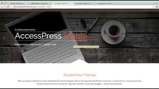 AccessPress Staple - How to Upload Logo, Favicon, do Basic Setting | WordPress Tutorial