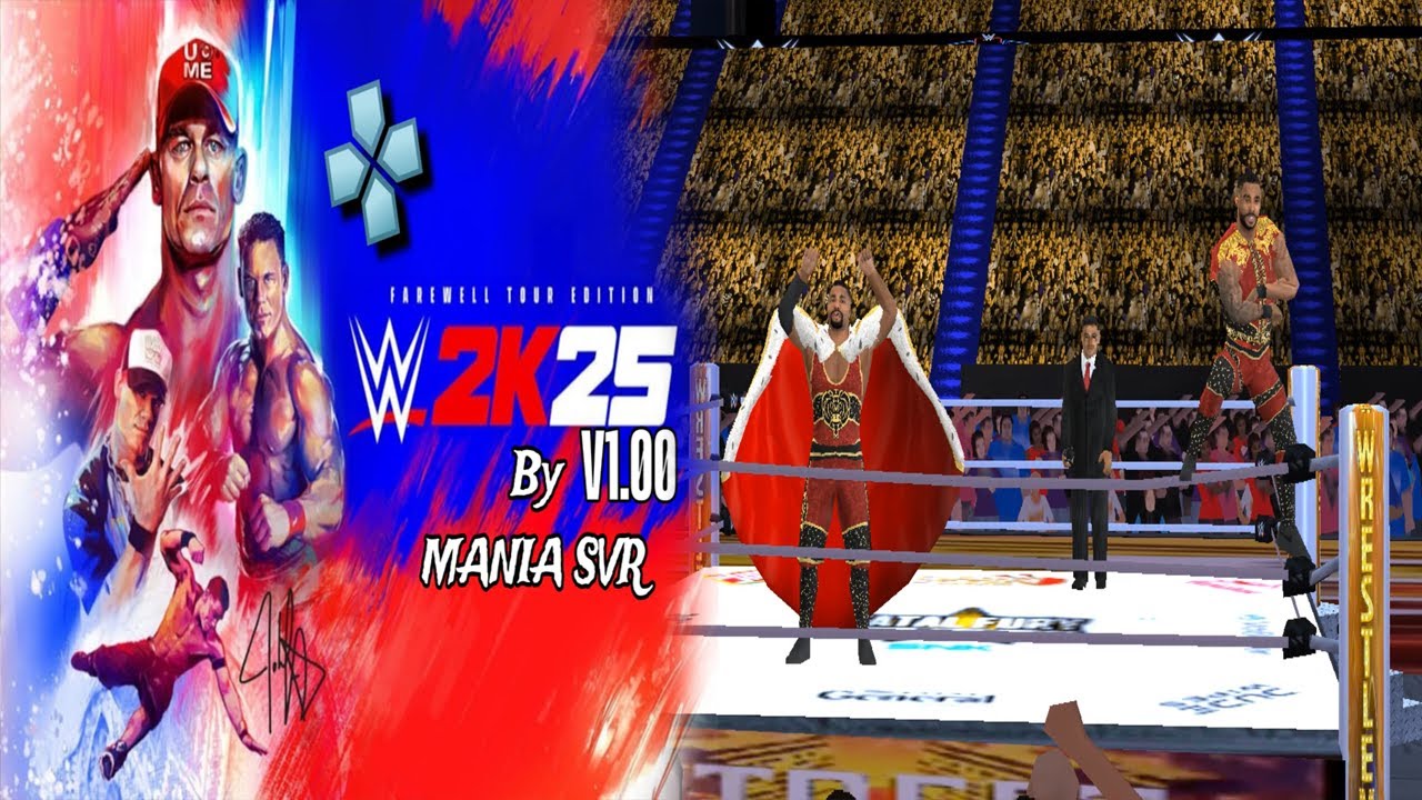 WWE 2K25 I SO/PSP RELEASED |TheChief-MANIASVR