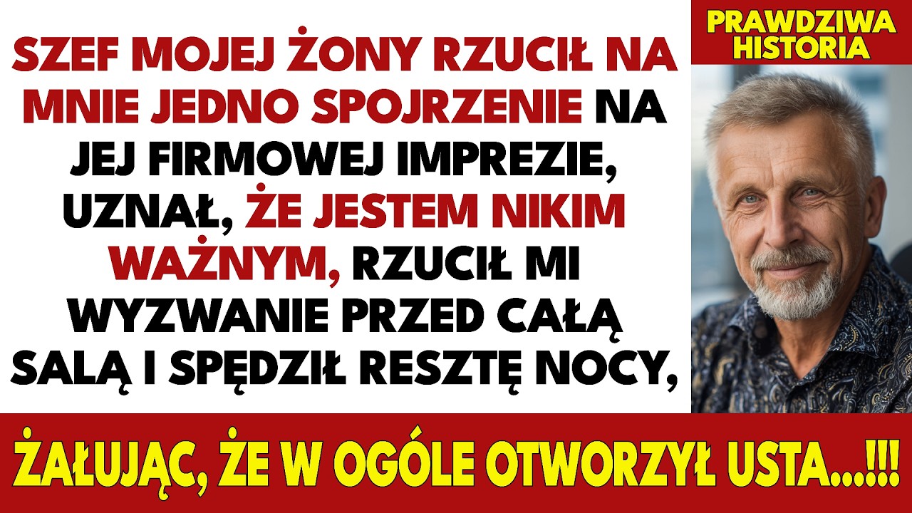 Szef Mojej Żony Nie Miał Pojęcia, Z Kim Rozmawiał. Podobnie Jak Wszyscy Inni
