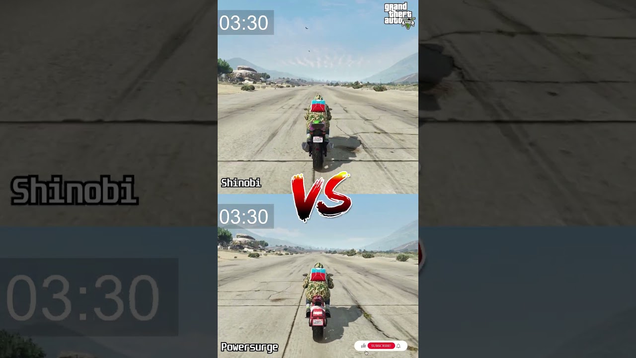 GTA 5 Powersurge VS Shinobi 