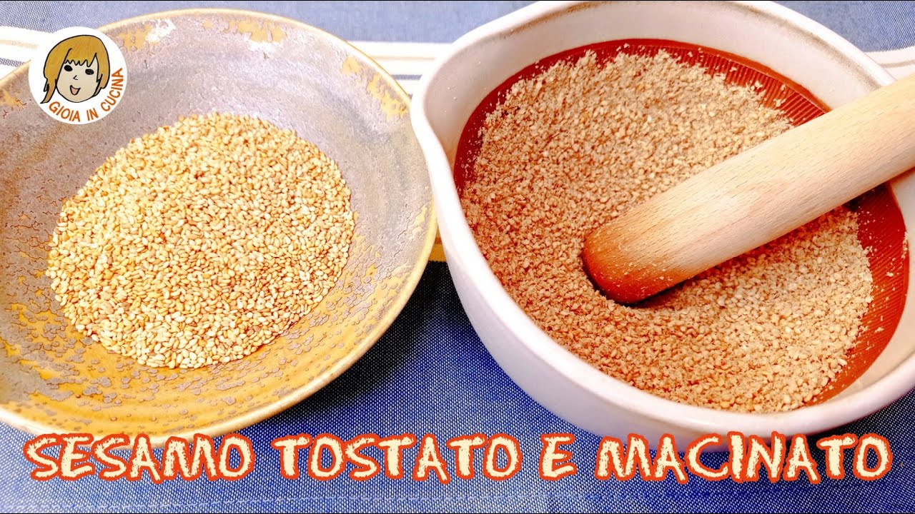 SESAMO TOSTATO E MACINATO | TOASTED AND GROUND SESAMO