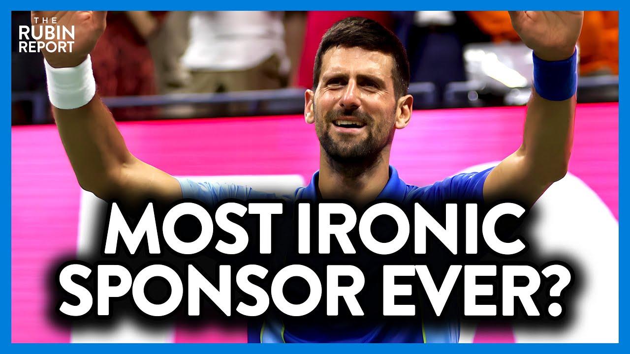 You Won’t Believe Who Sponsored This Novak Djokovic US Open Highlight | DM CLIPS | Rubin Report