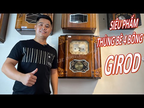 Video Siêu Phẩm Đồng Hồ Girod 4 Bông | Đồng Hồ Phúc Thảo - youtube