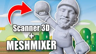 ✨Become Your Favorite SUPERHERO✨3D SCANNING + MESHMIXER TUTORIAL *REVOPOINT INSPIRE 3D Scanner*