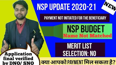 NSP Latest Update | Verified by DNO / SNO | Merit List Selection | @ShorttrickScience