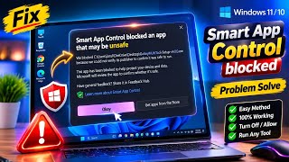 How to fix Smart App Control blocked an app that may be unsafe on Windows 10 - 11 ? screenshot 3