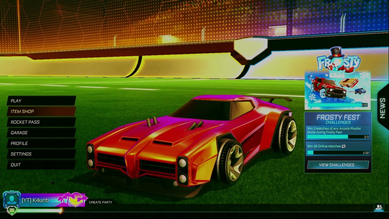 Rocket League Golden Gifts!