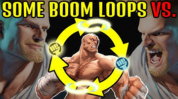 SF6 GUILE GUIDE: BOOM LOOPS / HOW TO DO SOME BOOM LOOPS VS. SAGAT WITH GUILE IN STREET FIGHTER 6