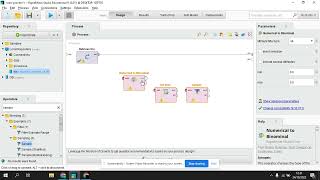 UTS Data Mining RapidMiner menggunakan dataset Iris.CSV