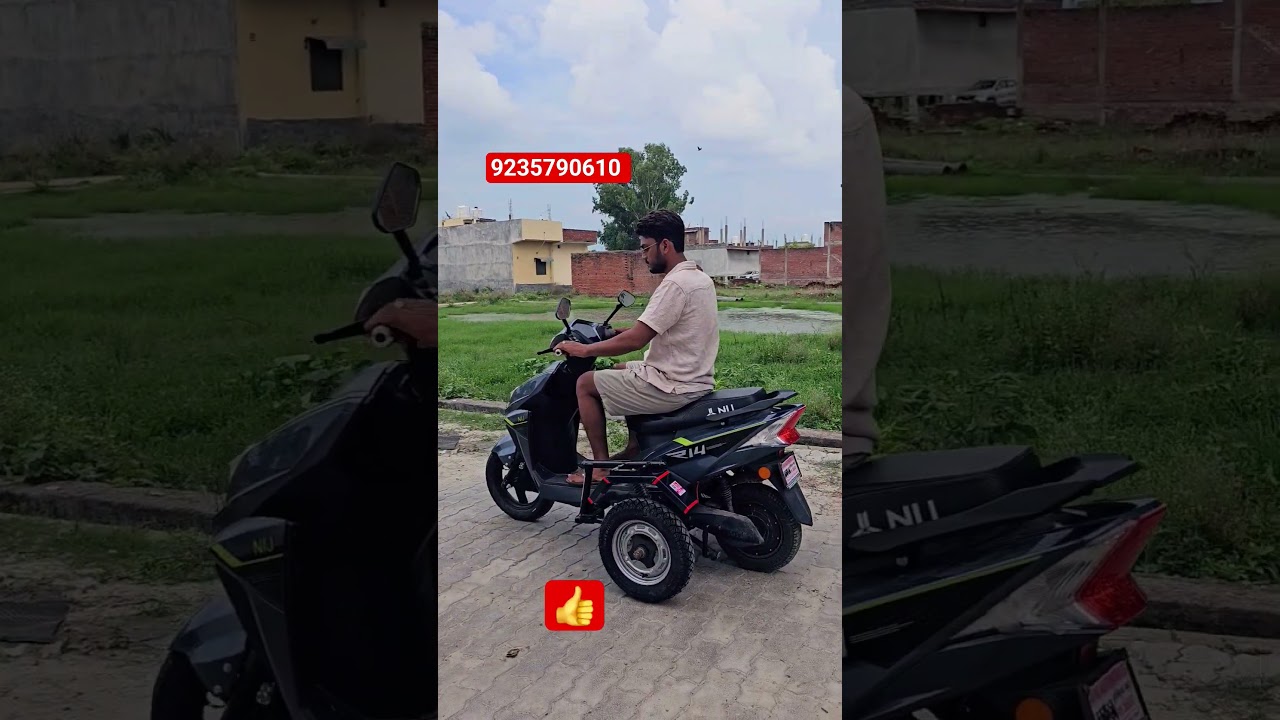 Electric handicap Three Wheeler Scooter / Back gear in handicap scooter 