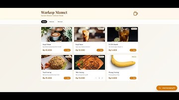 Pembuatan Aplikasi Website Pemesanan Pada Warkop Mamet Tugas PPSI Kelompok 2