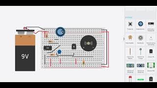 Simulando un amplificador de audio en Tinkercad 🎶