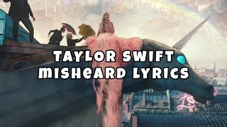 Taylor Swift mIsHeArD lYrIcS vs the ✨oRiGiNaL✨ 🫶😀