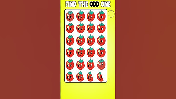 Find the Odd One Out |34| #Quiz #OddOneOut #Puzzle