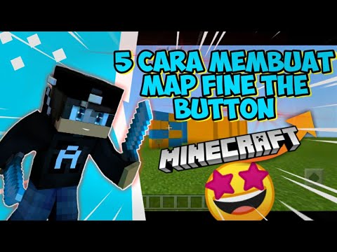 5 CARA MEMBUAT MAP FIND THE BUTTON | Minecraft Tutorial - YouTube
