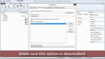 Auto-fill web forms using add-ons