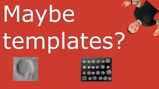 I matched a template of a crater in skimage!