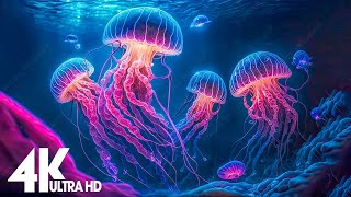 The Ocean 4K - The Best 4K Wildlife Relaxation Film - Peaceful Relaxing Music - 4k Video Ultra HD