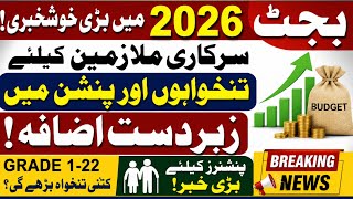 Good News For Pensioner and Goverment Employees | 30% Salary Increase In Budget 2026 PayScaleReview