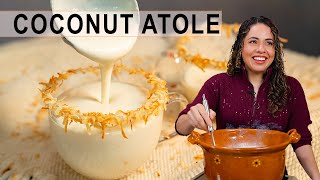 The BEST COCONUT Atole Recipe