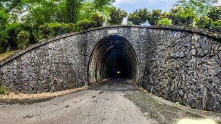 Knollys Tunnel, Trinidad and Tobago. 360 VR video drive-through.
