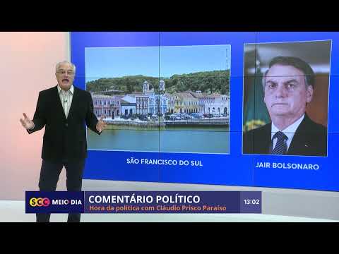 Jair Bolsonaro não é bem recebido em Santa Catarina