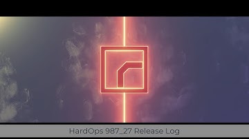 #hardops 987_27 - Release Log