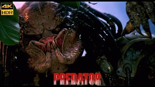 Predator 1987 Kill Me Scene Movie Clip 4K UHD HDR John McTiernan - Arnold Schwarzenegger
