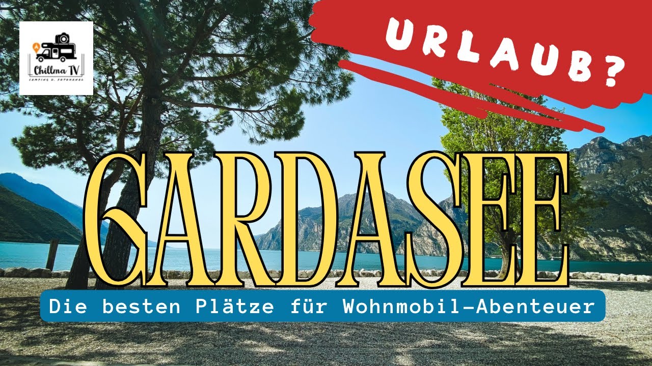 Camping am Gardasee: die besten Plätze für Ihren Urlaub!  4K