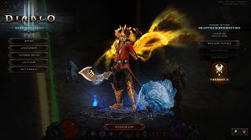Diablo III 2.4 PTR NEW Firebird Twister Wizard P1176 GR 67 Empowered