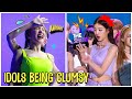 Kpop idols clumsy moments part 2