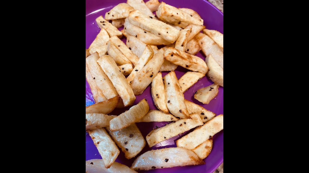 Sweet Potato Fries Vegan Healthy Recipe Air Fryer Recipe