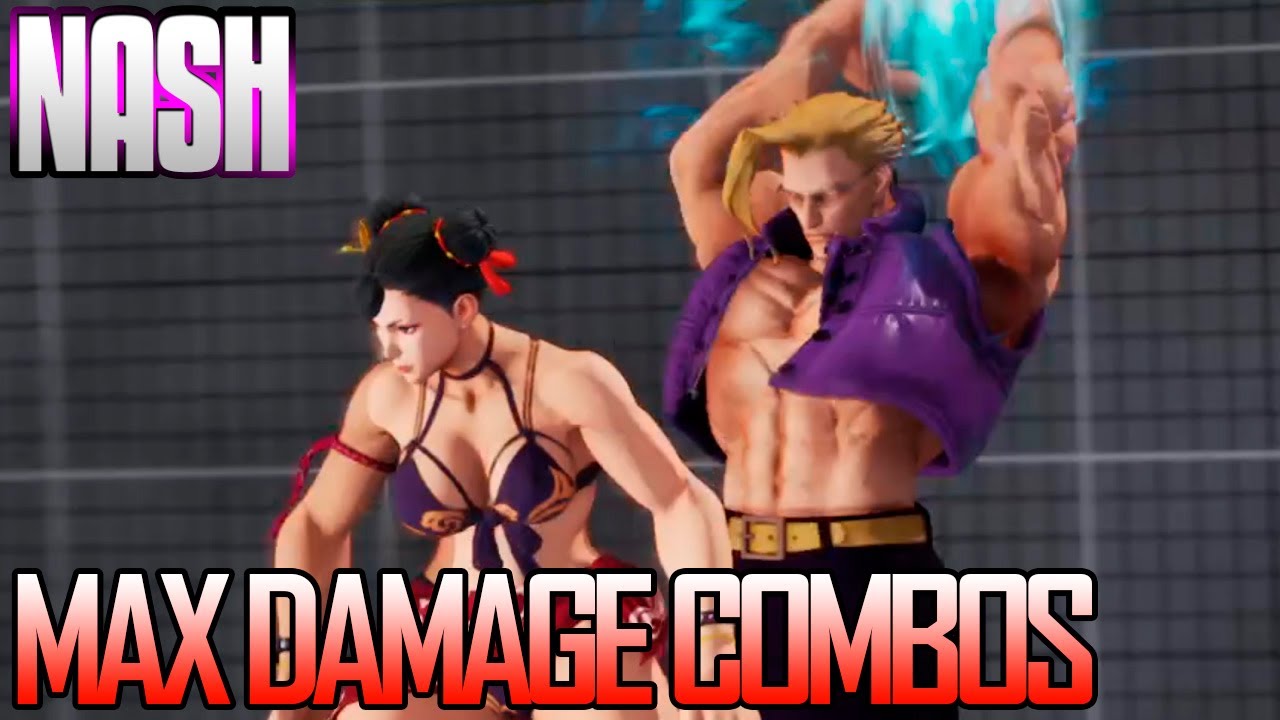 SPRING UPDATE - NASH BNB COMBOS MAX DAMAGE SF5 / Street Fighter 5 / SFV