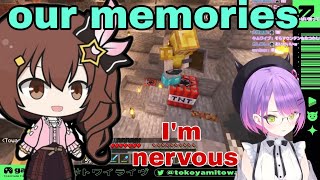 Tokino Sora Take Tokoyami Towa Into Her Dungeon Minecraft Hololiveeng Sub