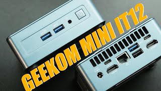 GEEKOM IT12 mini PC Review: Another Compact Beast From Geekom