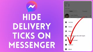 How to Hide Delivery Ticks on Messenger (2024) | Archive Delivery Ticks on Messenger