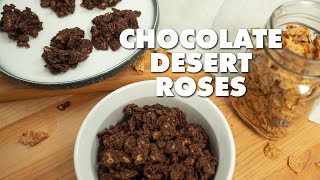 Chocolate Cornflake Clusters Recipe - Chocolate Desert Roses!