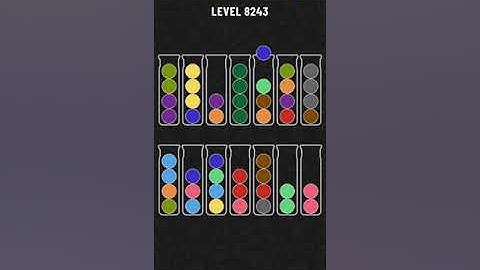 Ball Sort Puzzle Level 8243
